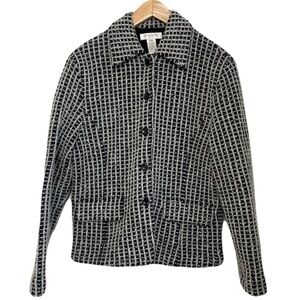 Jones New York Petite Medium Merino Wool Cashmere Blazer Jacket